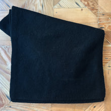 Load image into Gallery viewer, Black Cashmere Scarf