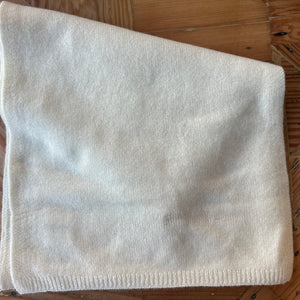 Ivory Cashmere Scarf