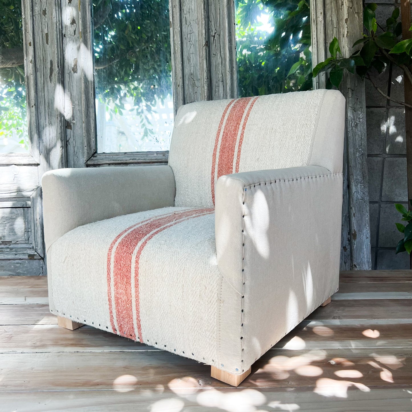 Kid's Feed Sack Chair