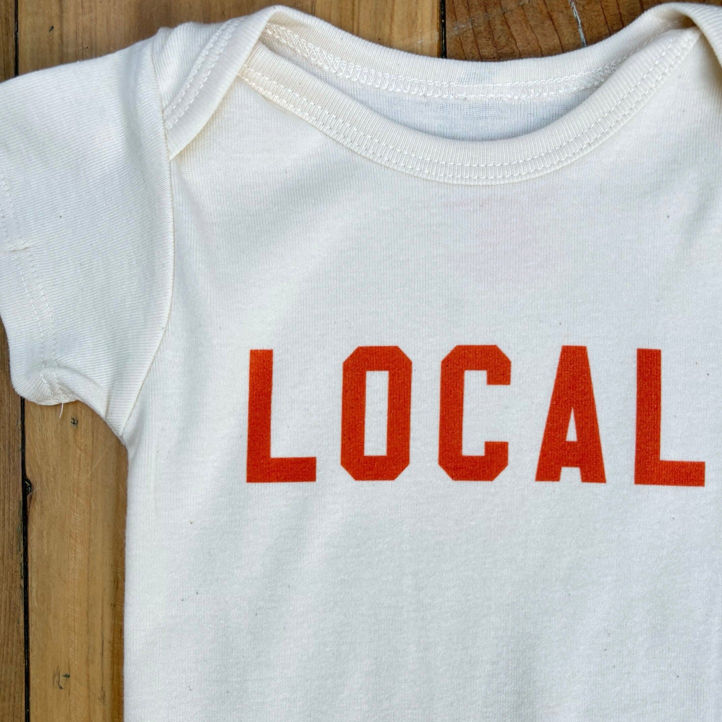 Local  Organic Baby Onesie