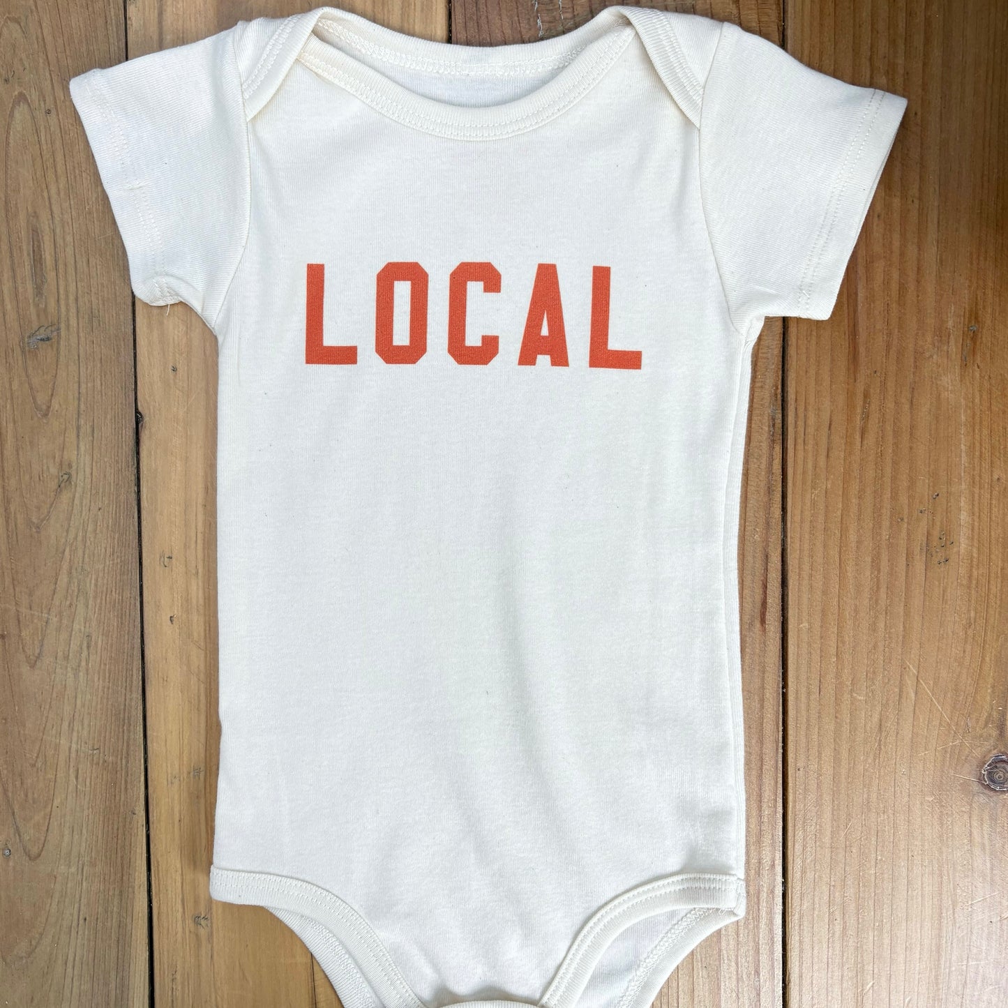 Local  Organic Baby Onesie