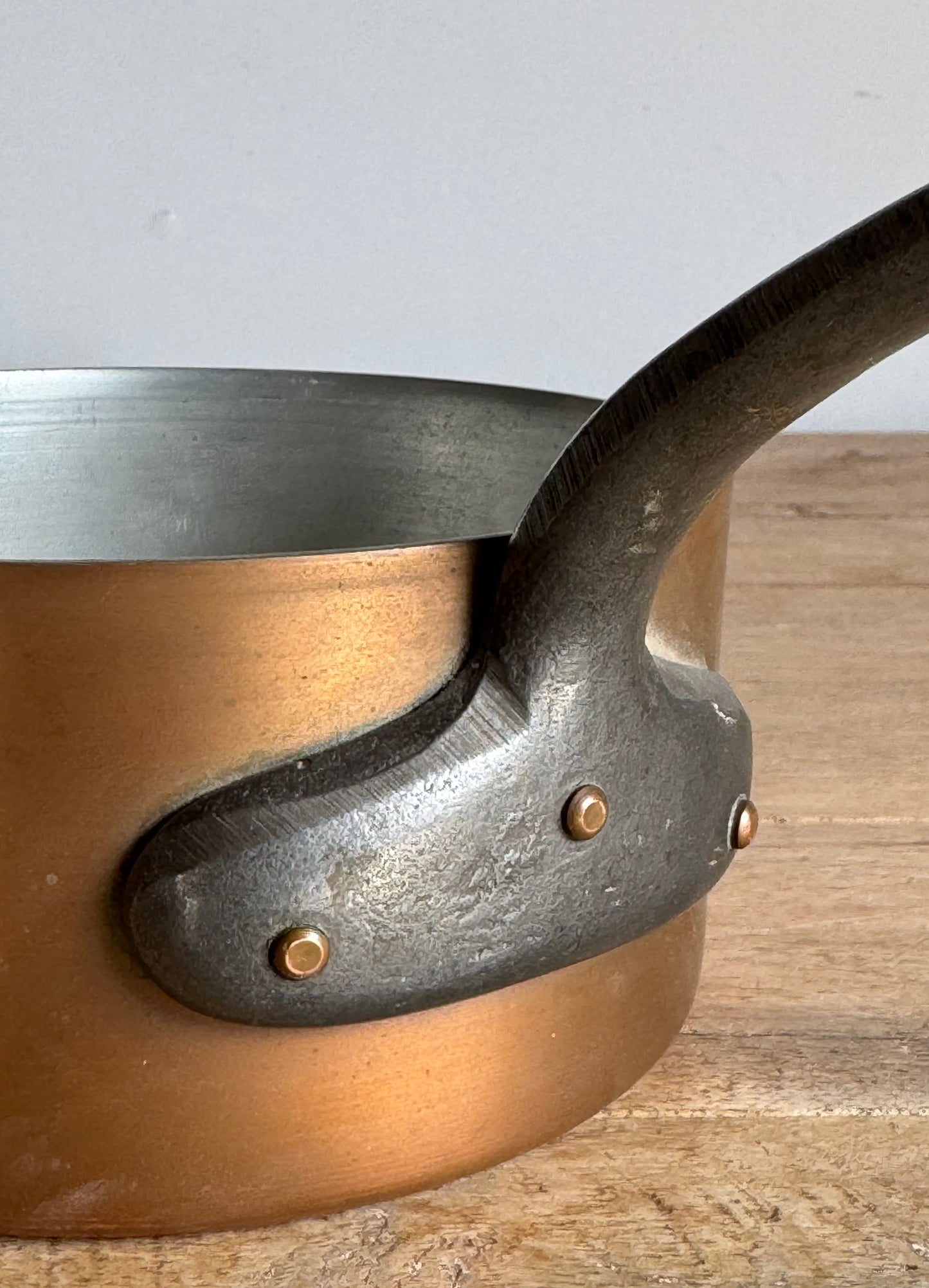Small Vintage French Copper Pots