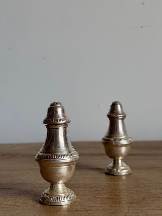 Vintage Silver Salt/Pepper Shaker Set