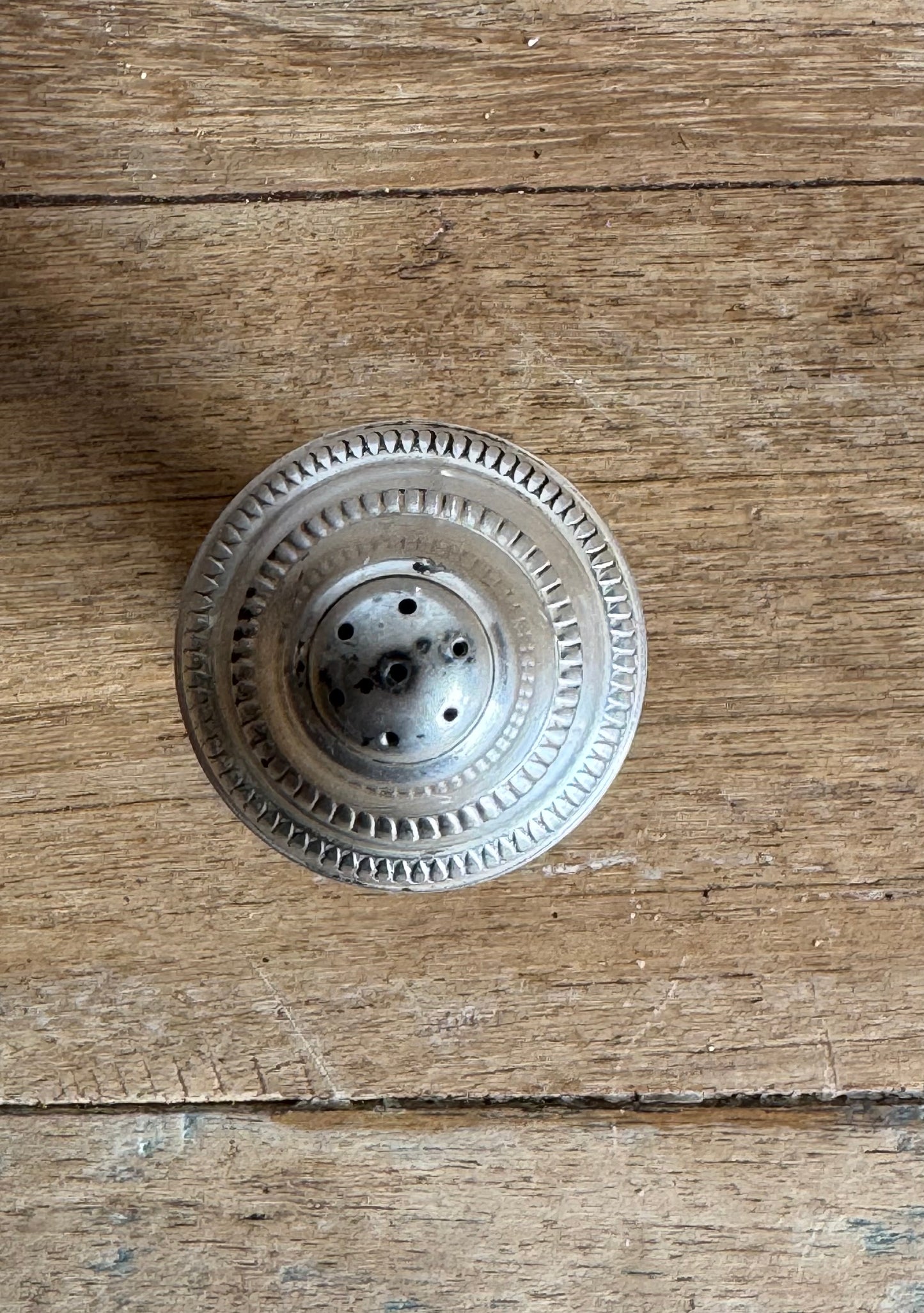 Vintage Silver Salt/Pepper Shaker Set