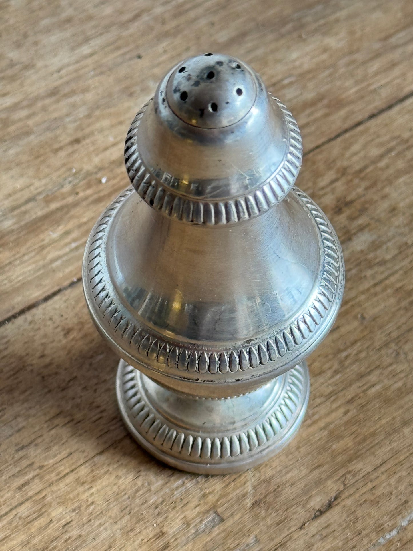 Vintage Silver Salt/Pepper Shaker Set