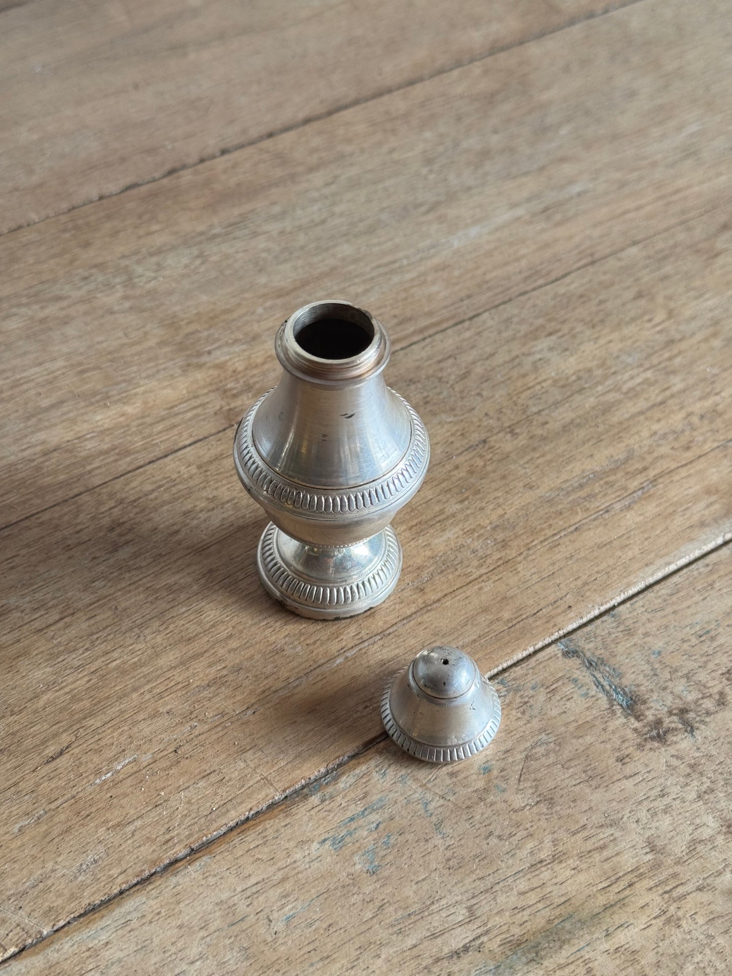 Vintage Silver Salt/Pepper Shaker Set