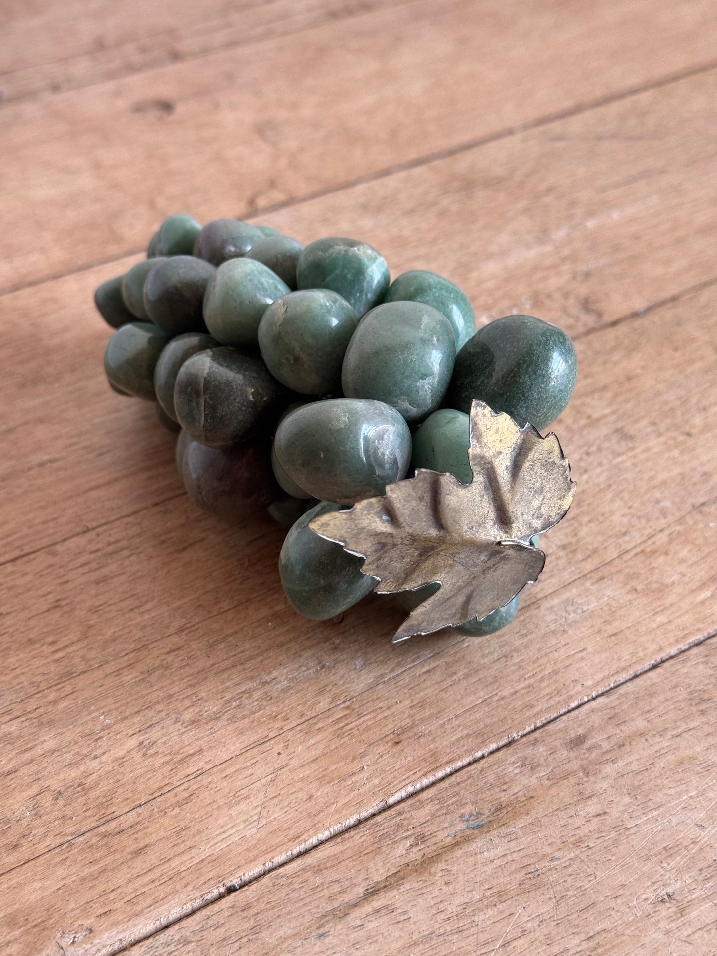 Vintage French Stone Grape Cluster