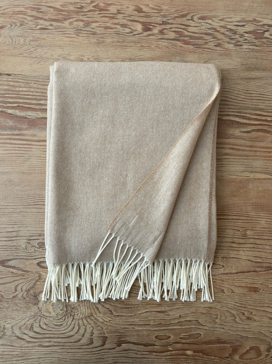 Herringbone Throw-Dune