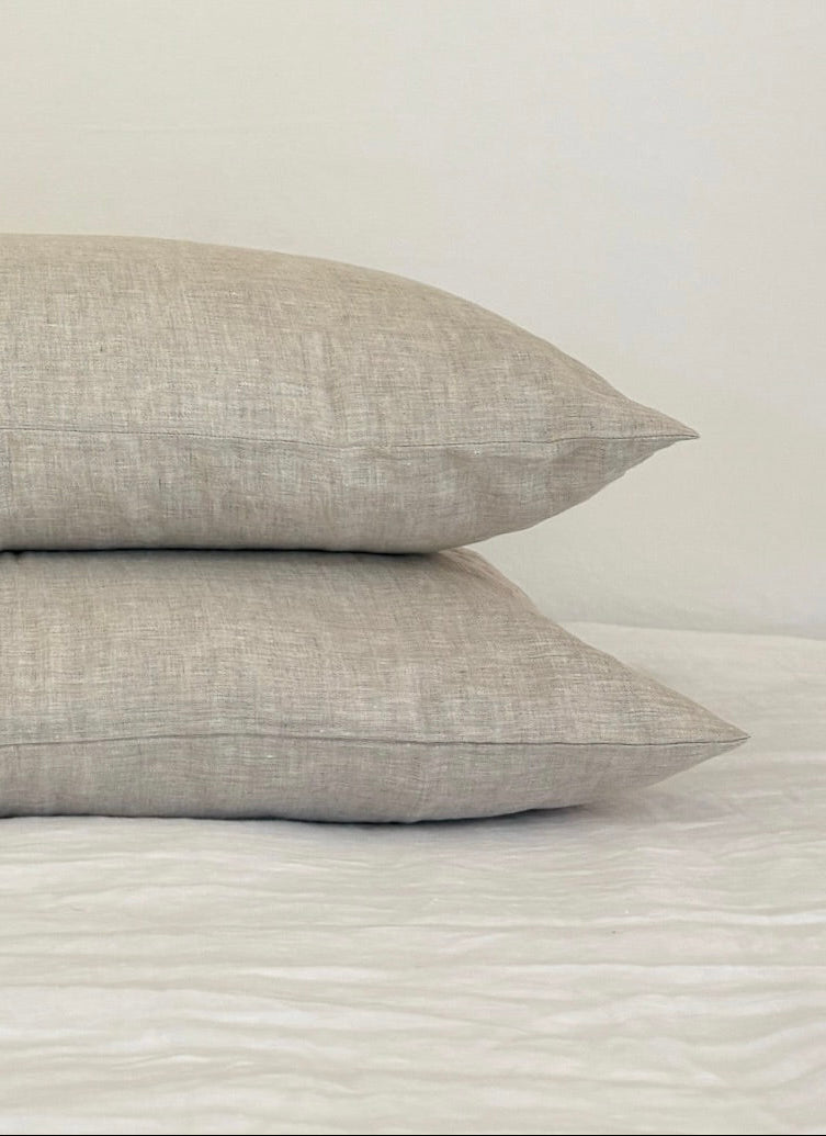 T&D Melange Linen Sheet Set