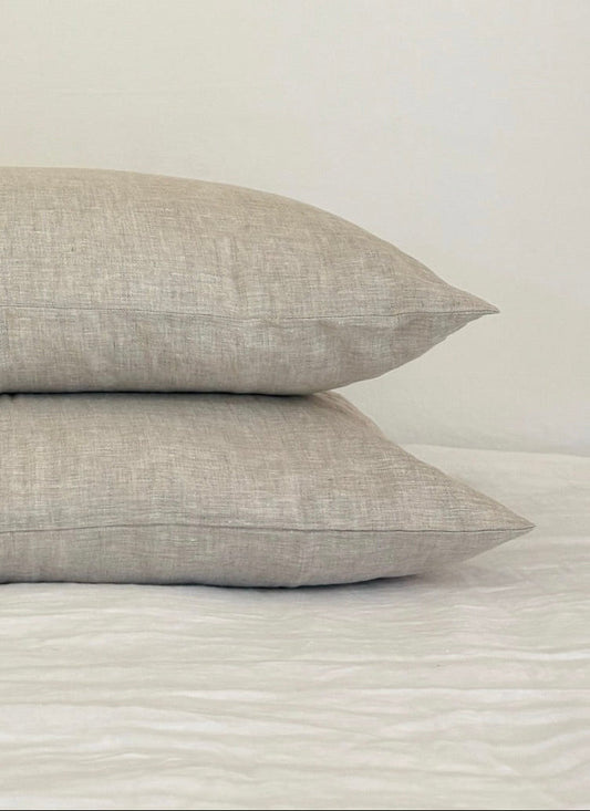 T&D Melange Linen Sheet Set