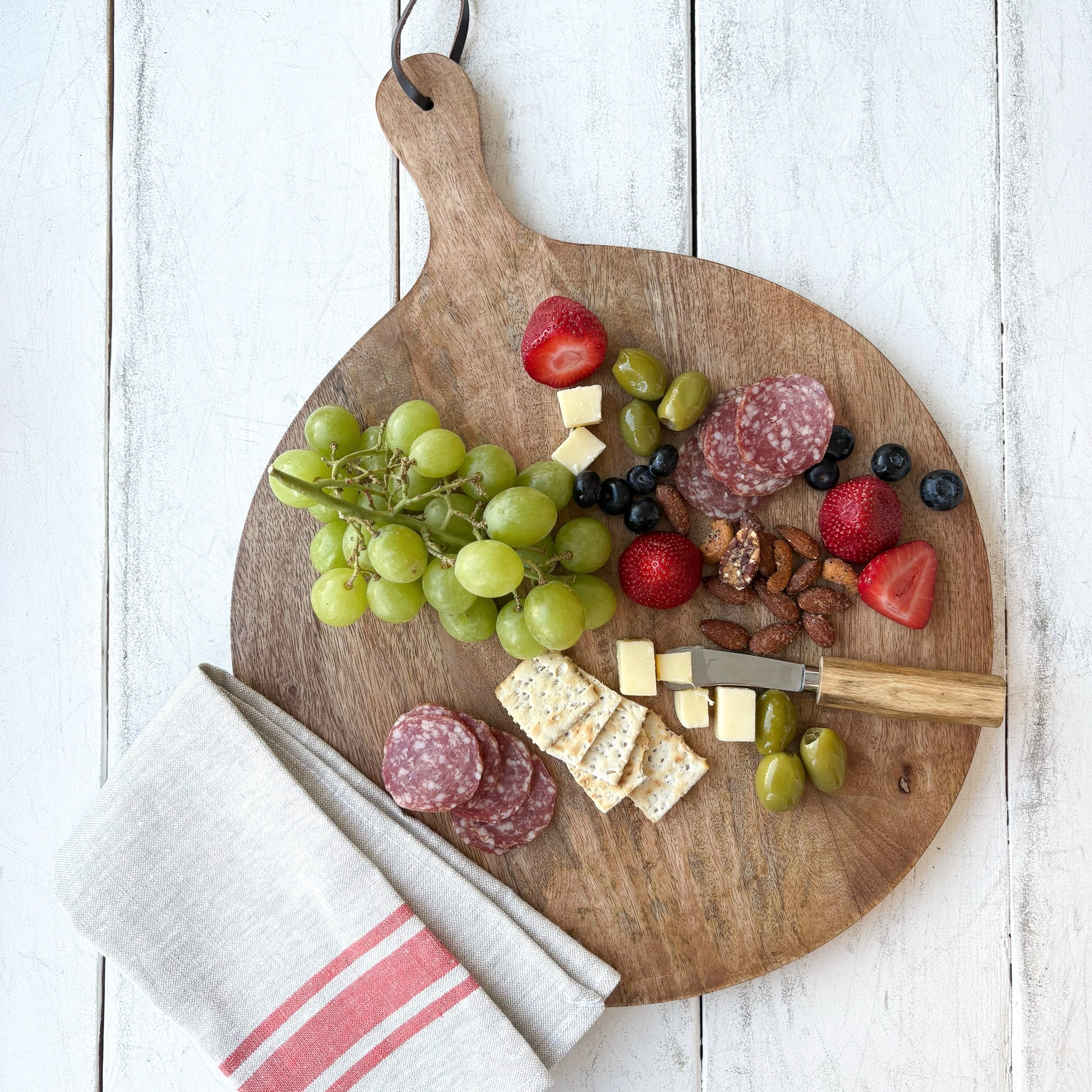 Artisan Mango Wood Charcuterie Board