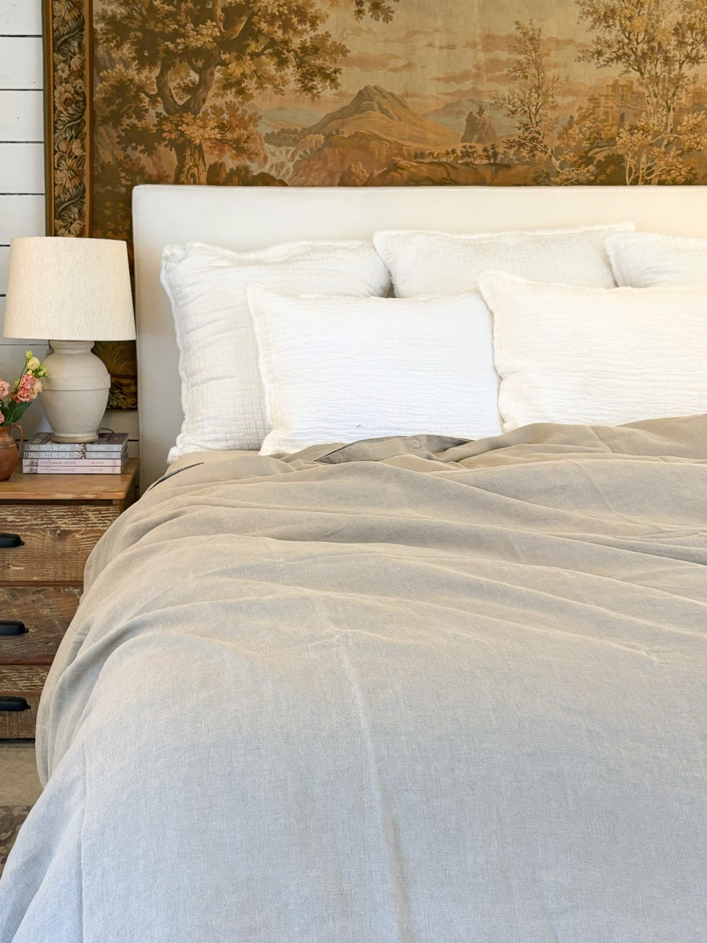 Natural Stone Washed Duvet