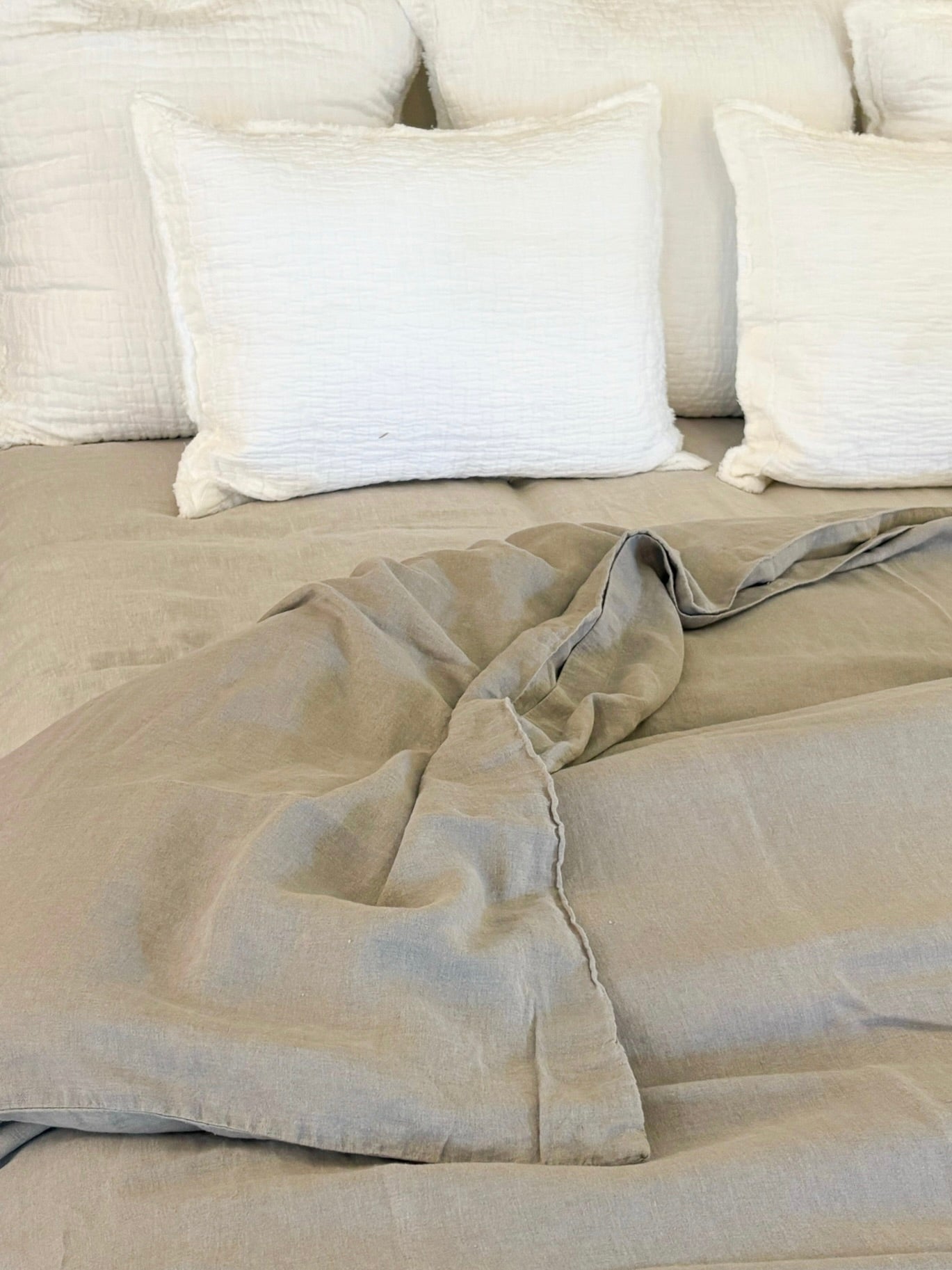 Natural Stone Washed Duvet
