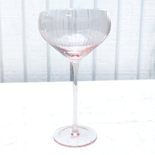 Load image into Gallery viewer, The GiGi Pink Coupe Glass