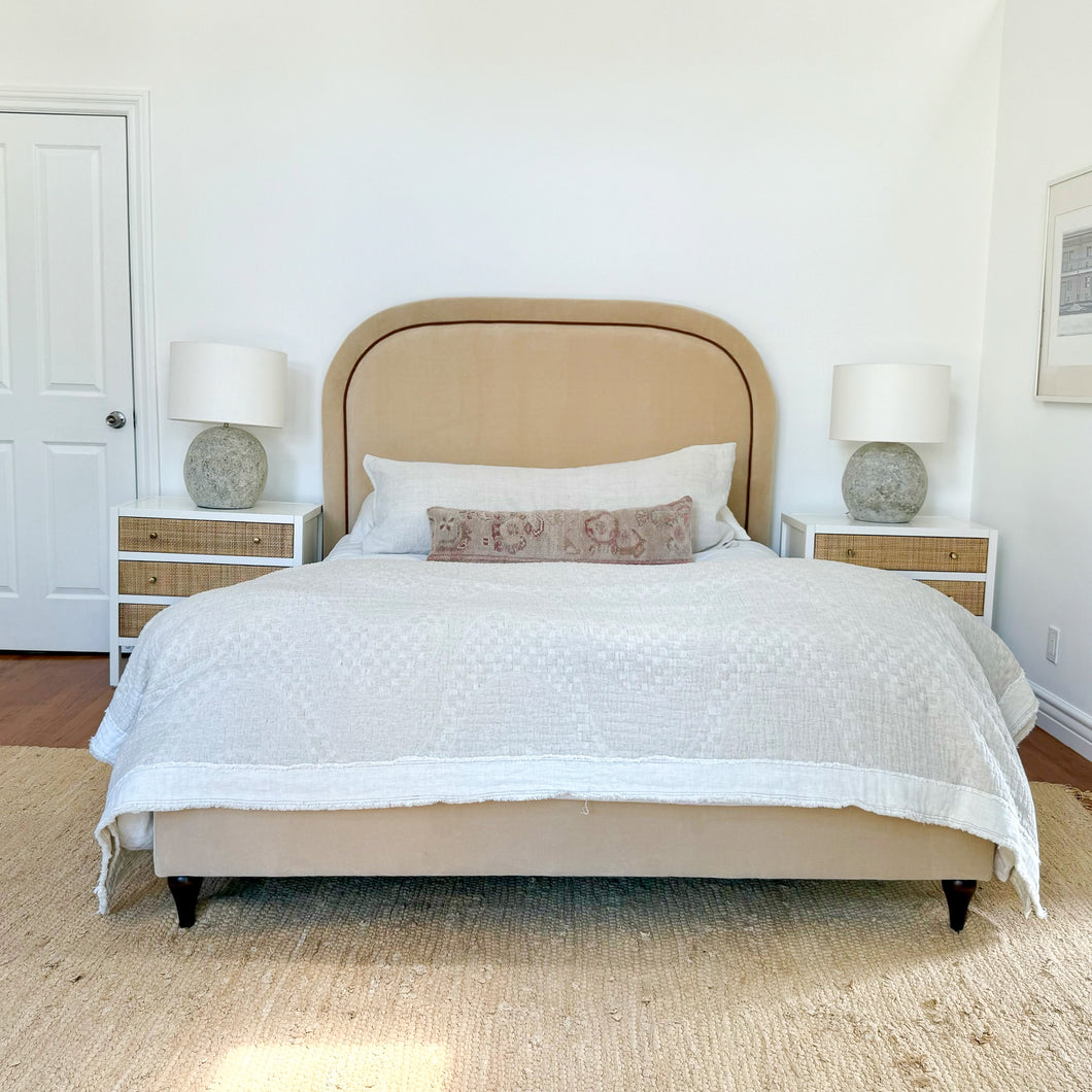 The Innes Velvet Bed