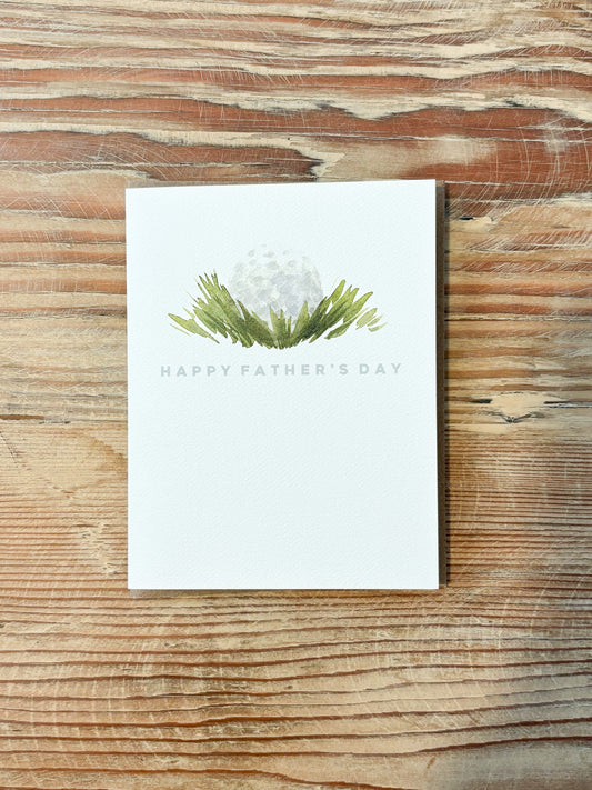 Golf Father's Day Card