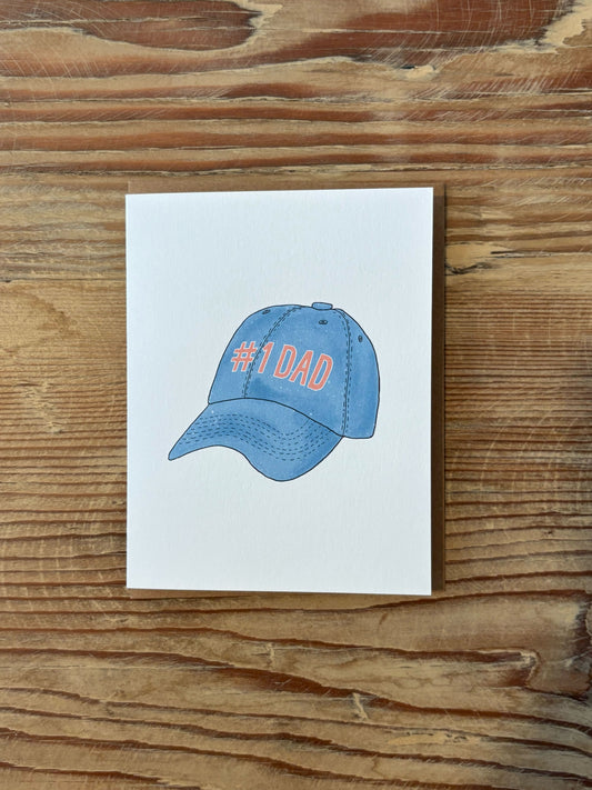 #1 Dad Father's Day Card