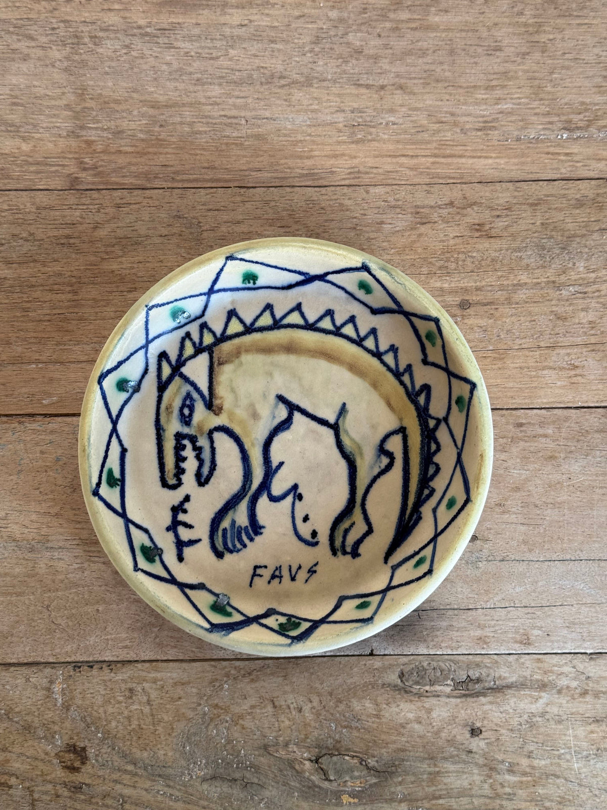 Vintage Spanish Design Studio Dish