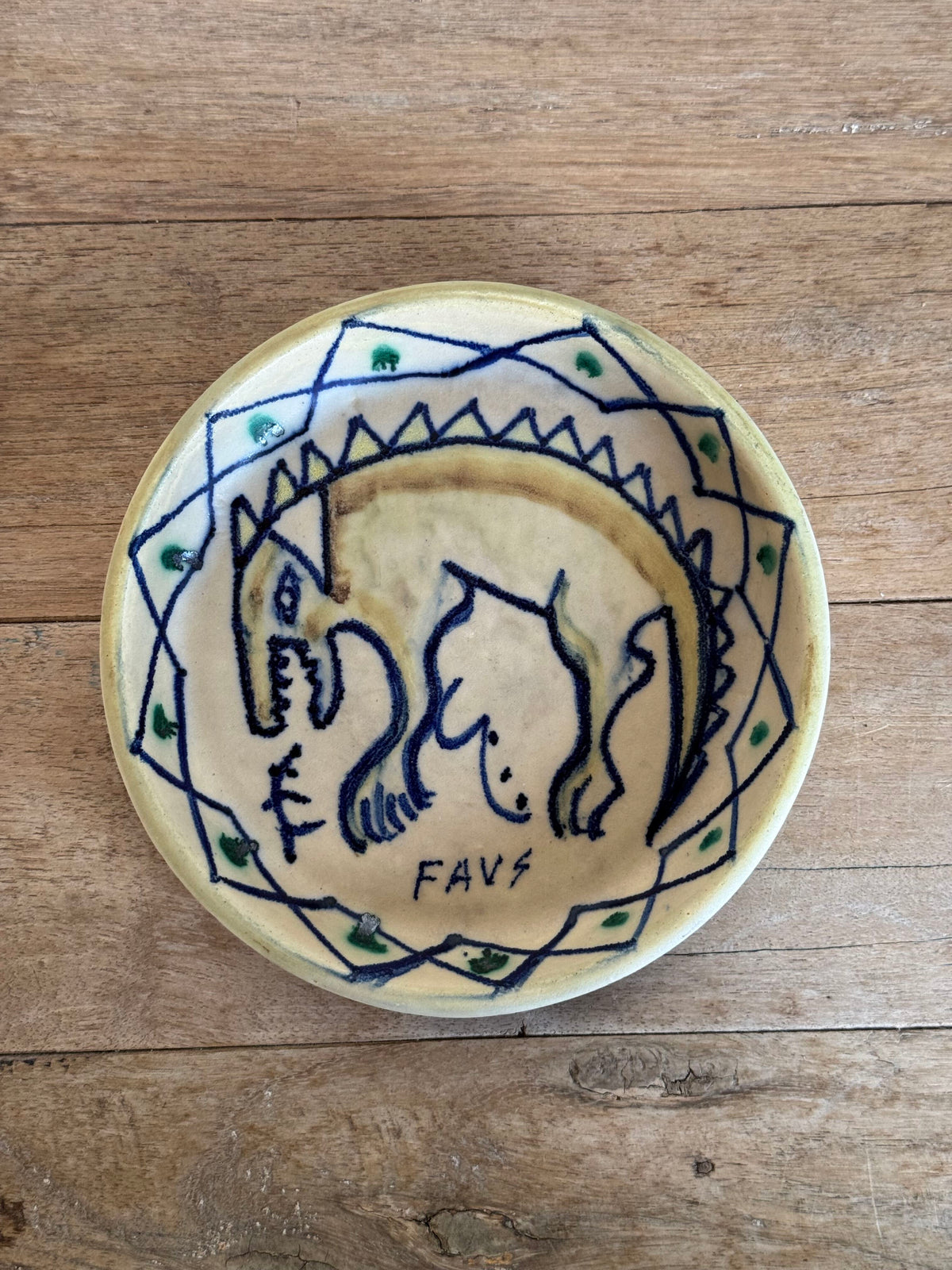 Vintage Spanish Design Studio Dish