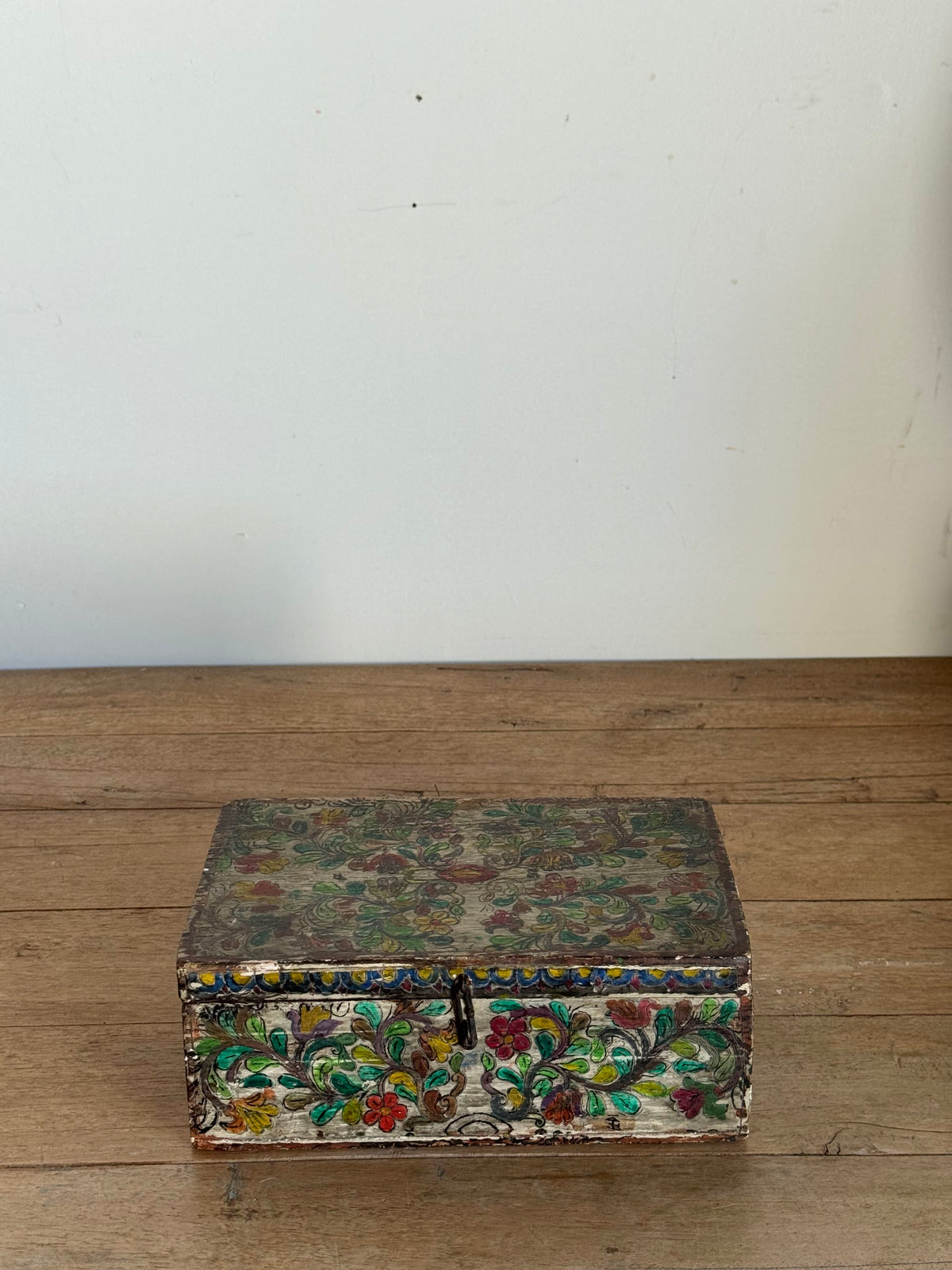 Kashmiri Folk Art Trinket Box