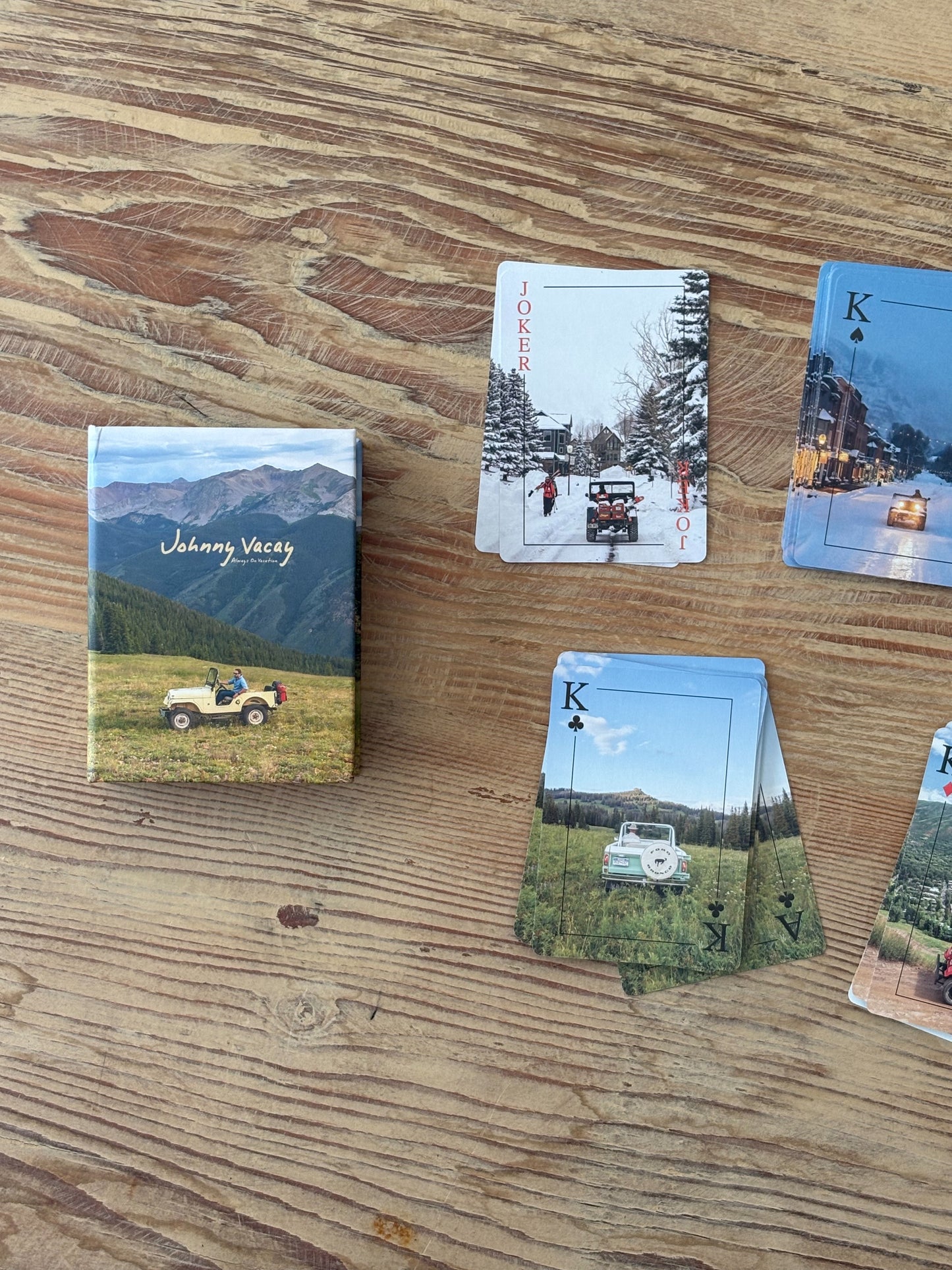 Playing Cards-Mountain Rides