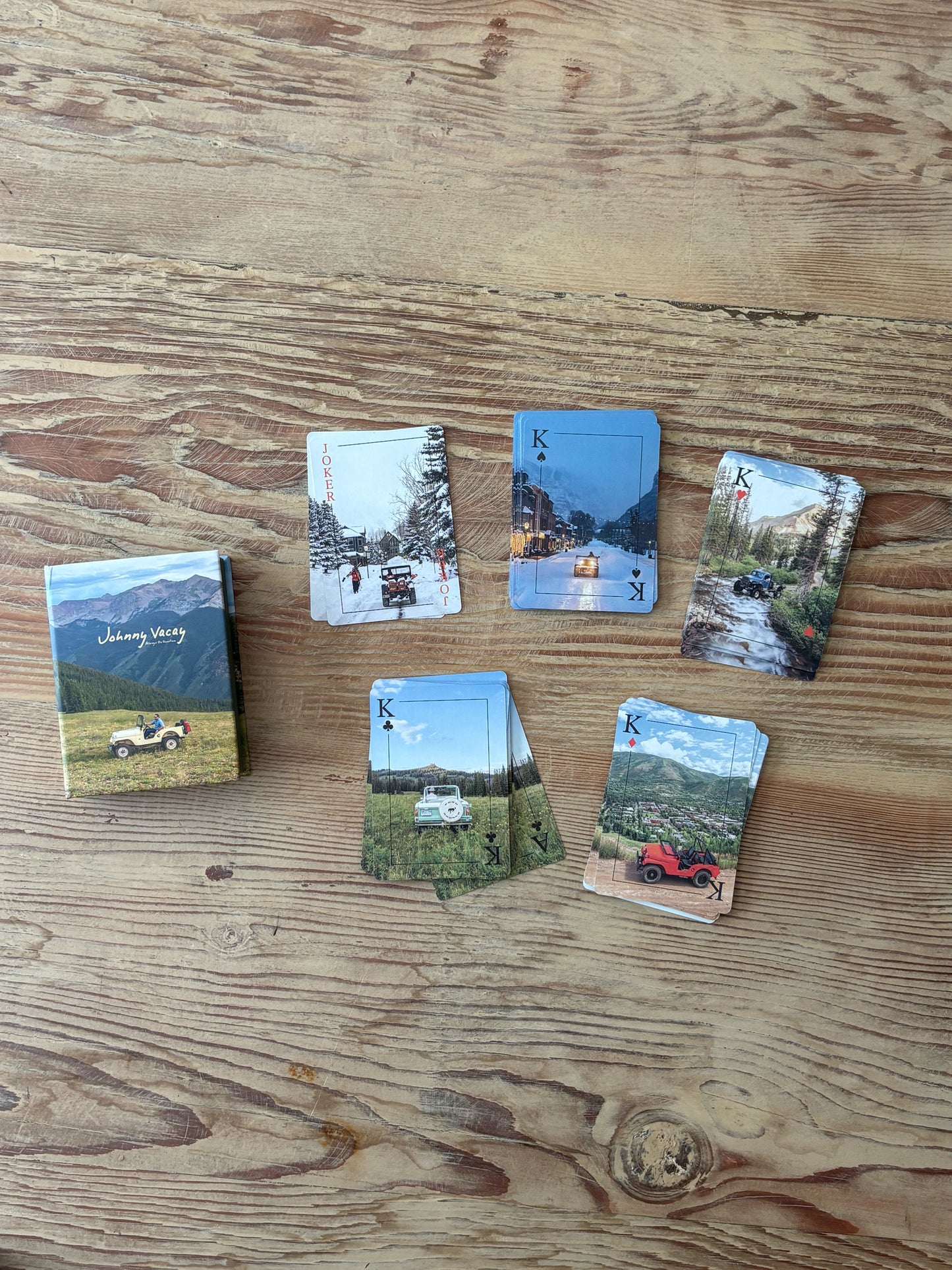 Playing Cards-Mountain Rides