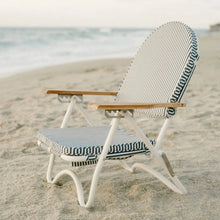 Load image into Gallery viewer, The Pam Chair-Navy Stripe