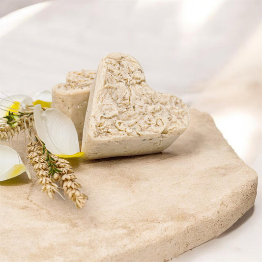 Honey, Oat & Chamomile Heart Soap