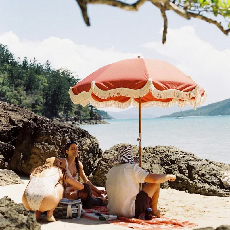 Red Beach Umbrella