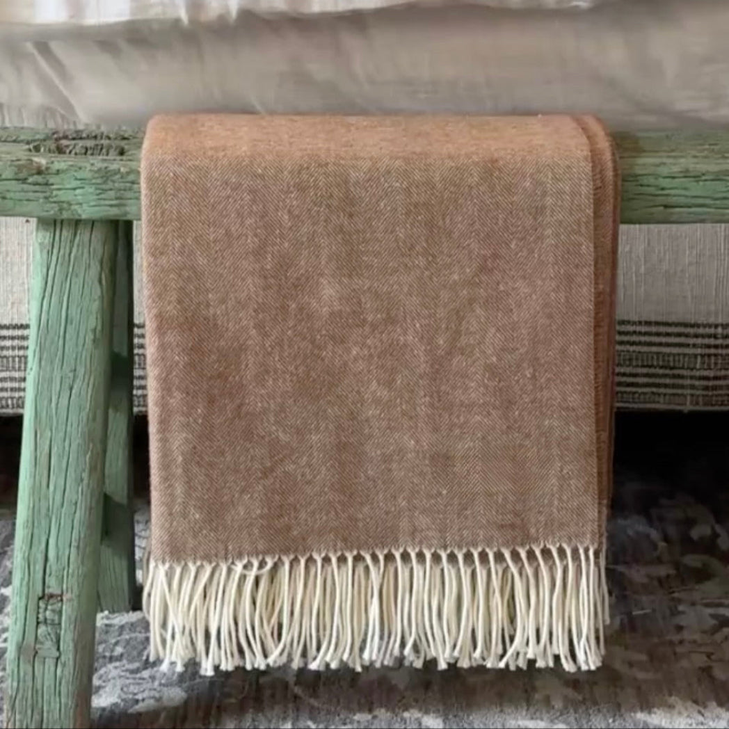 Herringbone Throw-Saddle