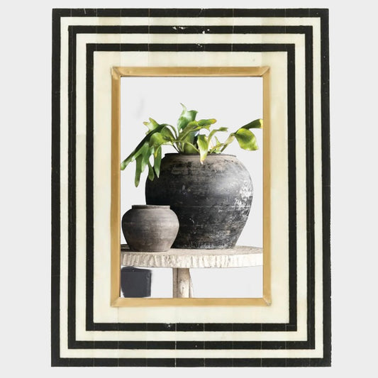 Black-Cream Picture Frame