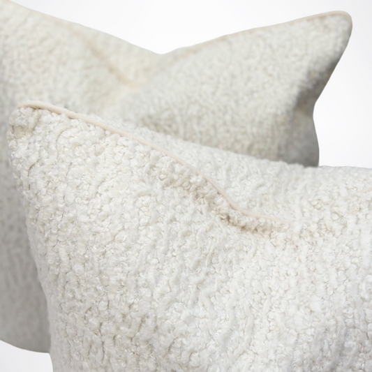 Bar Harbor Boucle Pillow
