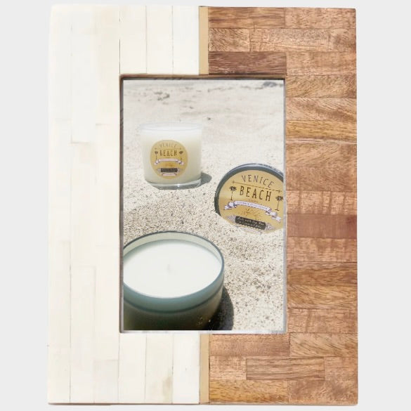 Bone+Wood Picture Frame