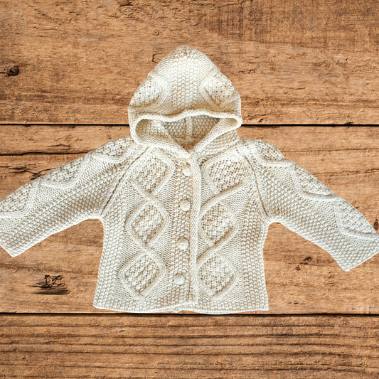 Irish Inspired Classic Kid's Cardign
