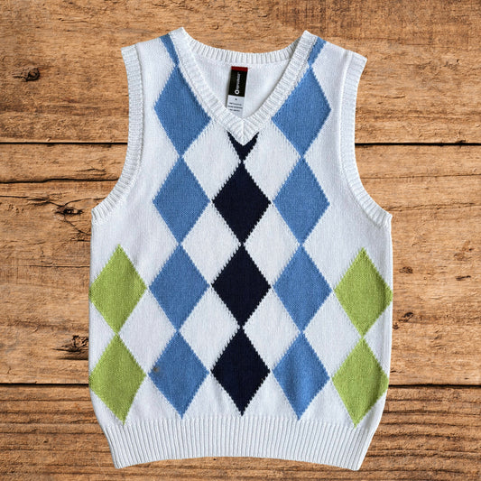 Kid's Argyle Sweater Vest