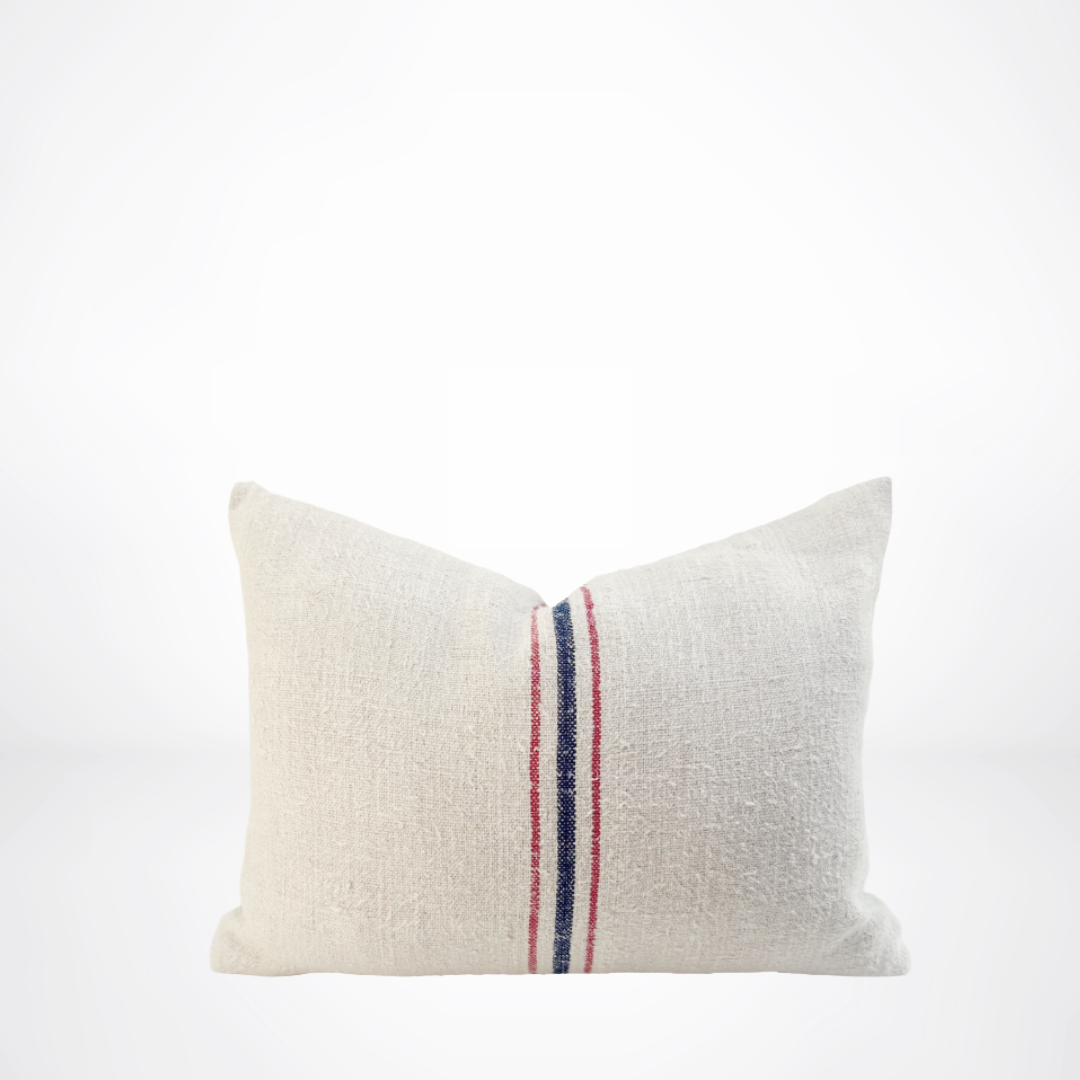 French Stripe Grain Sac Lumbar