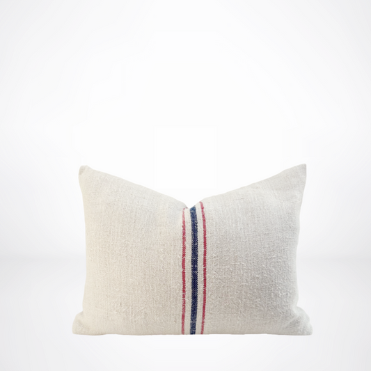 French Stripe Grain Sac Lumbar