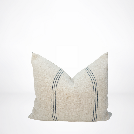 Six Bandes Grain de Sac Pillow