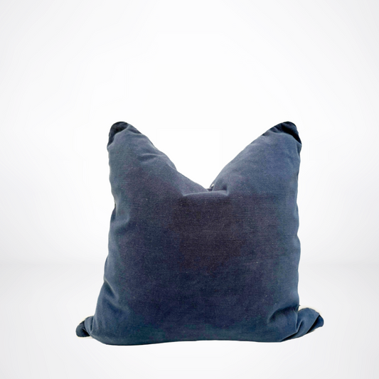 Velvet pillow-Midnight Blue