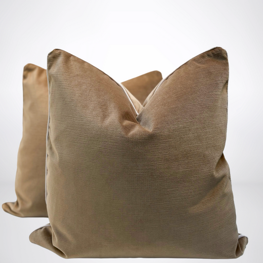 Velvet Pillow-Gold