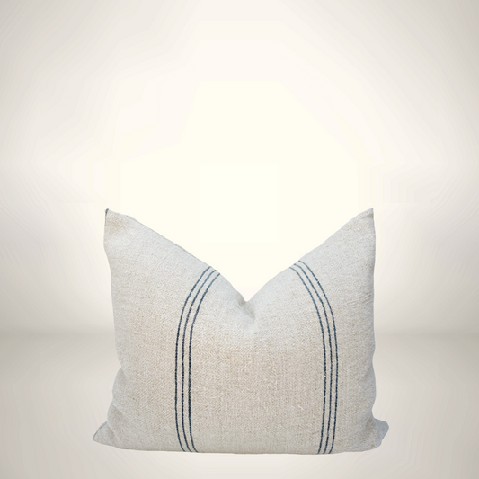 Six Bandes Grain de Sac Pillow