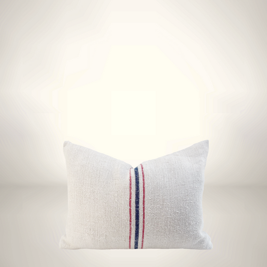 French Stripe Grain Sac Lumbar