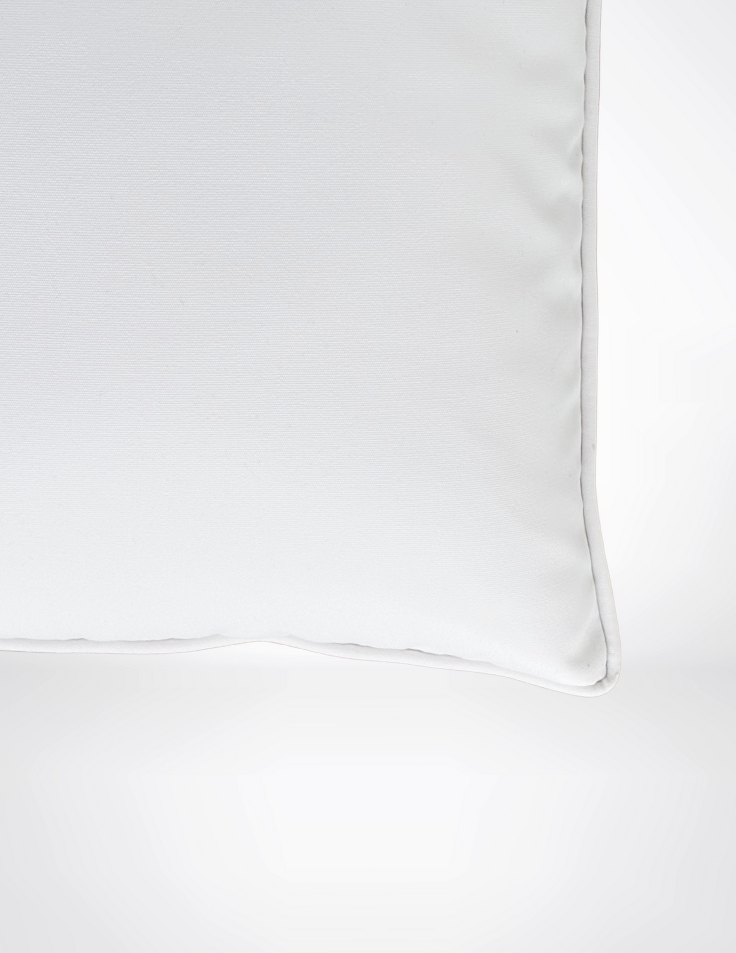 T & D White Outdoor Pillows