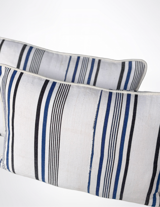 Marine Stripe Lumbar Pillow