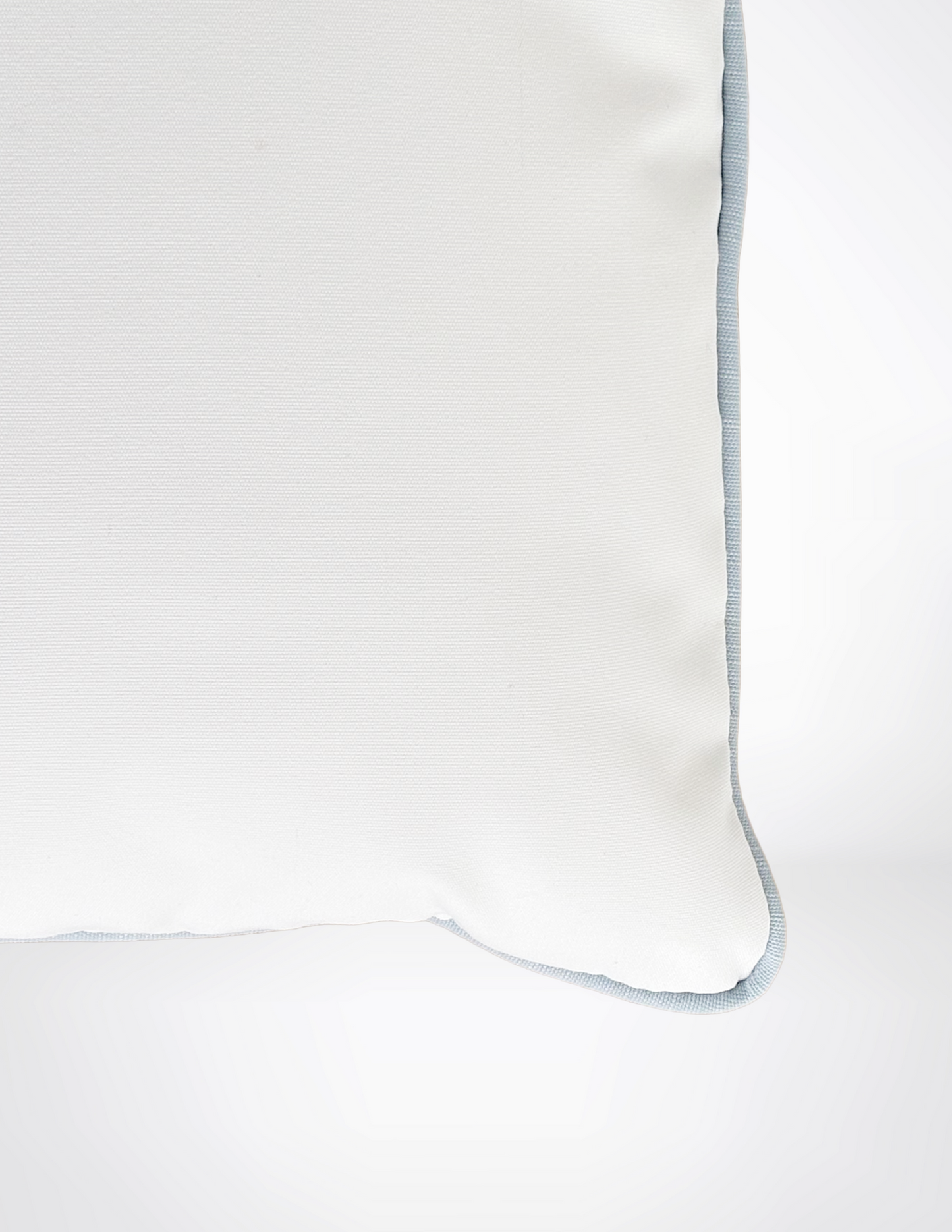 T & D White Outdoor Pillows