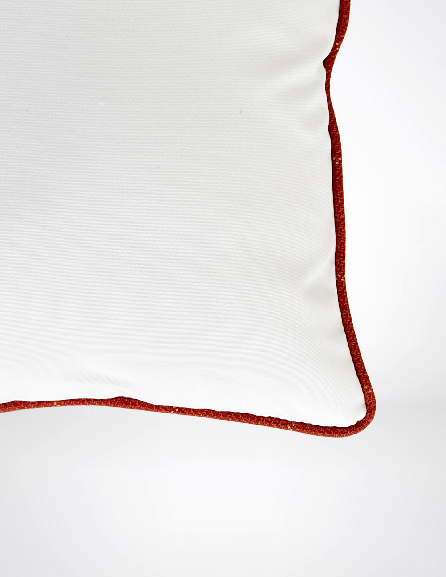 T & D White Outdoor Pillows