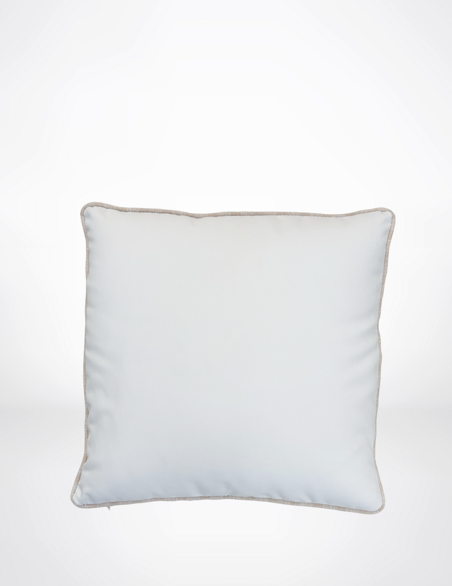 T & D White Outdoor Pillows