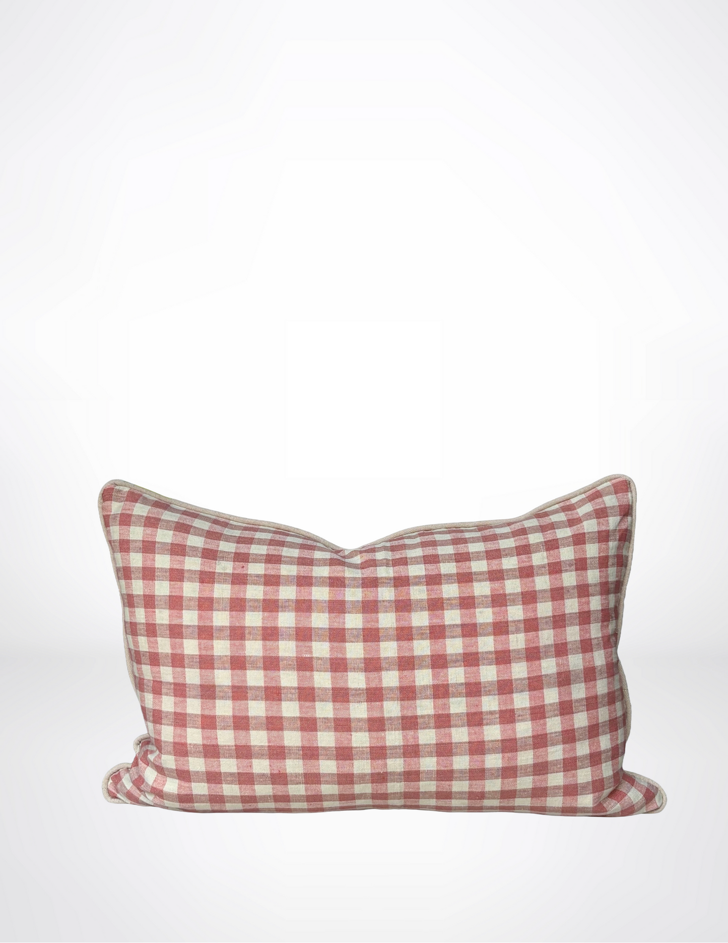 Patsy Check Lumbar Pillow