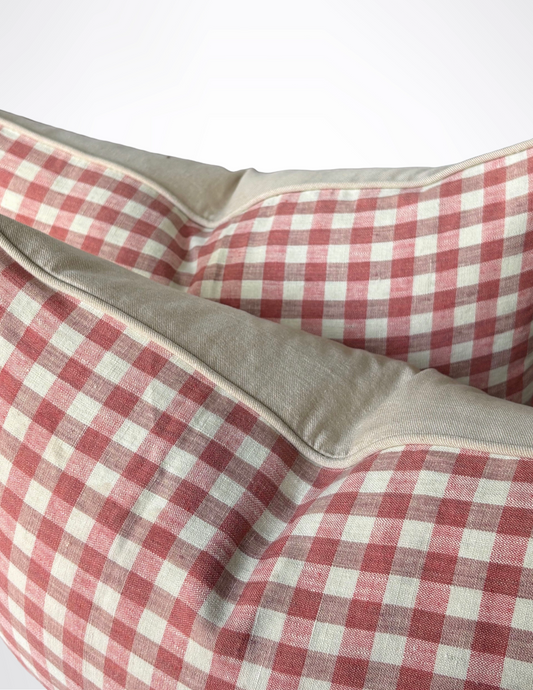 Patsy Check Lumbar Pillow