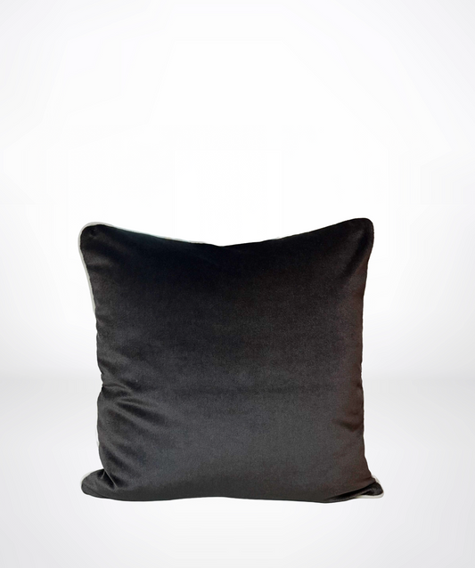 Dark Chocolate Velvet Pillow
